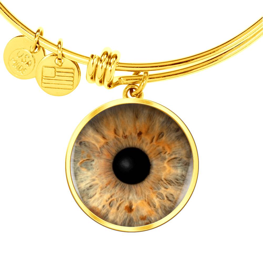 Iris-Armband Gold – Personalisiertes Schmuckstück mit Bedeutung