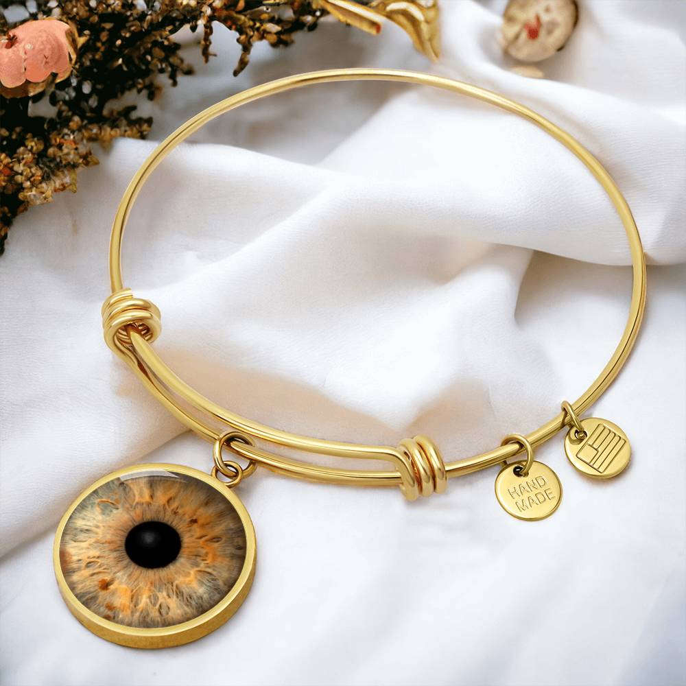 Iris-Armband Gold – Personalisiertes Schmuckstück mit Bedeutung