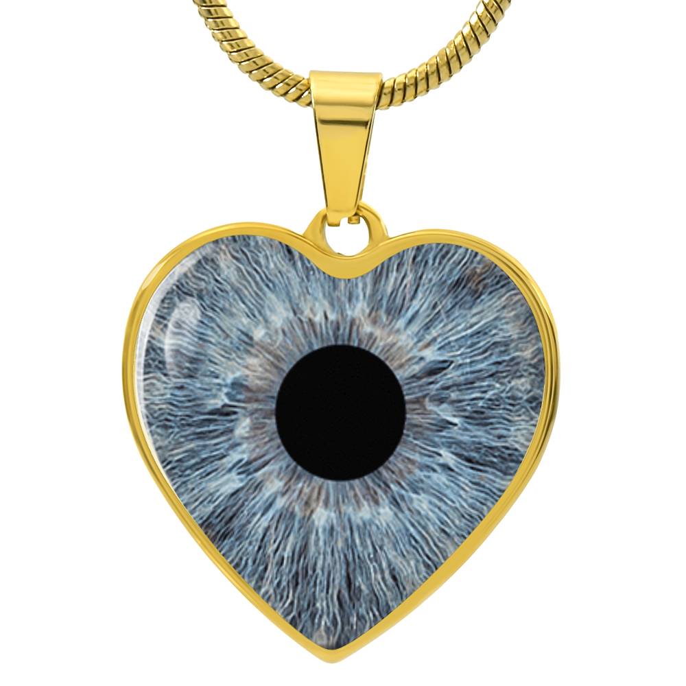 Iris Herz-Halskette - Gold