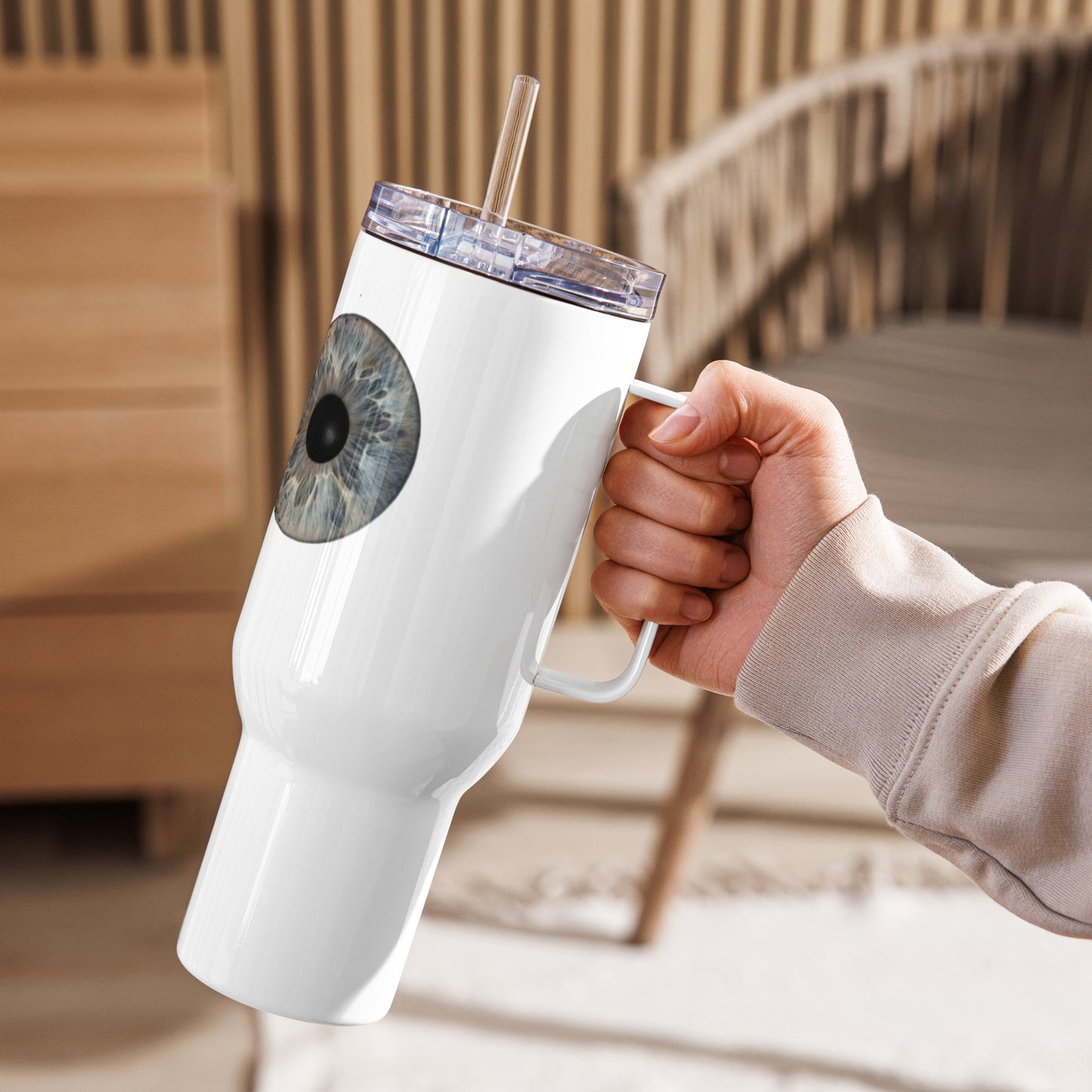Personalisierter Thermosbecher - Weiß