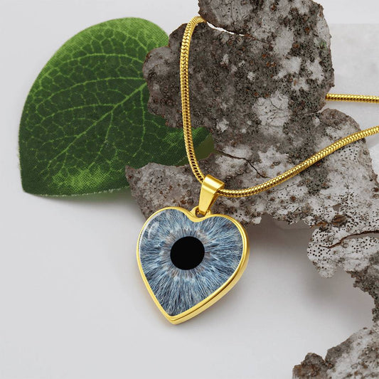 Iris Herz-Halskette - Gold